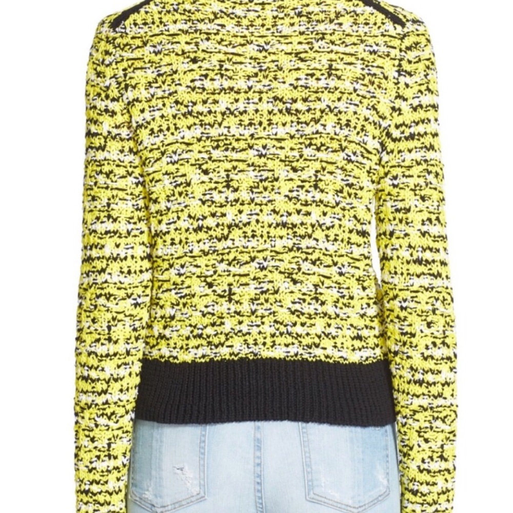 Rag & Bone Yellow And Black Sweater. Size Large. - image 3